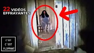 22 vid&eacute;os PARANORMALES les plus EFFRAYANTES -MEGA COMPILATION- (PARANORMAL 2022)
