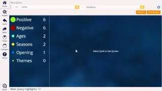 Quirkos Bit Guide #17 - Queries