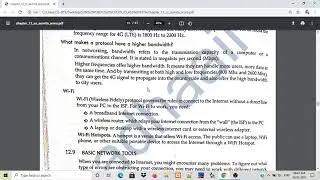 CLASS : 12 || CELLULAR/WIRELESS CONNECTIVITY PROTOCOLS || CHAPTER 6