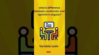 what is diff constructor and Ngoninit?