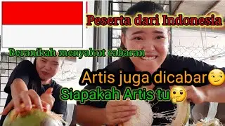 CHALLENGE ACCEPTED ,kopek kulit kelapa hanya mengunakan sudu @FelixShow
