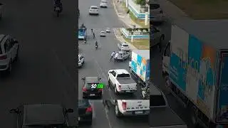Stranger Saves the Day for Stranded Driver #shorts