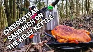 Kelly Kettle Scout cooking in a UK woodland | cooking on a hobo twig stove. #kellykettle #hobostove