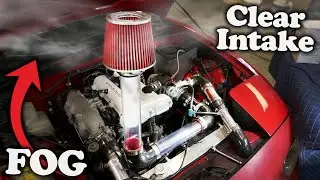 Visualizing Airflow Into an Engine - Clear Intake Piping