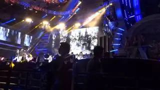 Dream Concert 2013 - Onew, Hara and DuJun enjoying VIXX Performance