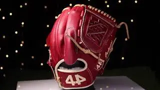 44 Pro Custom Baseball Glove 574 Signature Series Maroon Blonde Custom Basket Web
