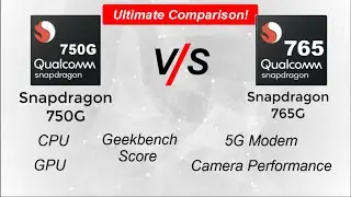 Snapdragon 750 vs Snapdragon 765G | Comparison between snapdragon 765 vs snapdragon 750! #SamsungM42