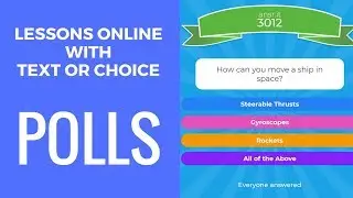 Lessons Online Live Polls in your Classroom