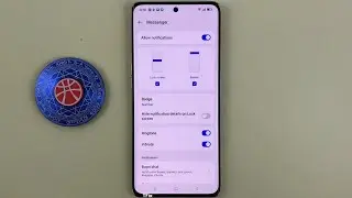 Настройки уведомлений приложений для OPPO Reno8 T 5G Android 14
