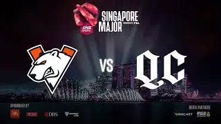 Virtus.Pro vs Quincy Crew | ONE Esports Singapore Major 2021 | Playoff
