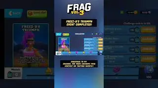 FRAG Pro Shooter - Freez-B's Triumph Event Completed #frag #fragvol3 #shorts #trending