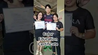 Color Education Certificate