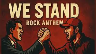 We Stand &ndash; Powerful Anthemic Rock Song | Heavy Guitars, Male Vocals & Driving Drums
