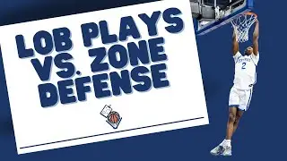 Lob Plays vs. Zone Defense | Basketball Strategy Examples