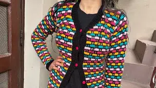 Knitting ladies and Girls sweter सुंदर दिखने वाली स्वेटर बनाये Part -2 #winterspecial #cardigan 
