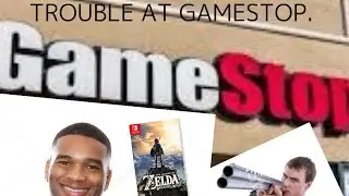 TROUBLE AT GAMESTOP, (MADE BY G0ATZ) FEATURING, HUNTER S