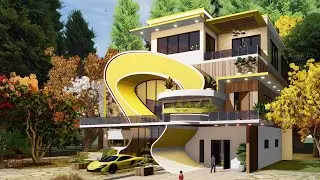 Mordern Parametric Residential House 1