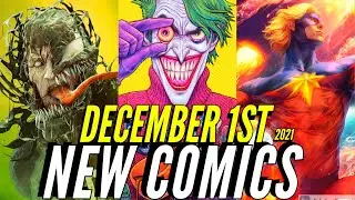 NEW COMIC BOOKS RELEASING DECEMBER 1ST 2021 MARVEL COMICS & DC COMICS PREVIEWS COMING OUT THIS WEEK