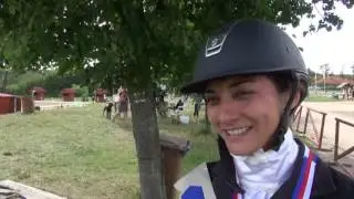 Ad&eacute;la Neumannov&aacute; - senioři - velk&aacute; runda - Video rozhovory z drezurn&iacute;ho MČR 2017 v Brně