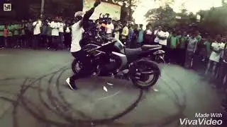 Street legacy victory day stunt show