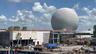 EPCOT Construction Update APRIL 21, 2023 | #Moana Journey Water | Walt Disney World Monorail #4K