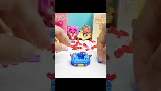 Satisfying lego Micro Brick Mr Crab Spongebob Squarepants #spongebob #mrcrabs #bikinibottom #patrick