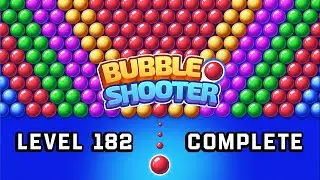 🎯 Bubble Shooter Level 182 | Perfect Aim & Full Walkthrough 💥 Bubble Shooter Gameplay | IVYGAMES