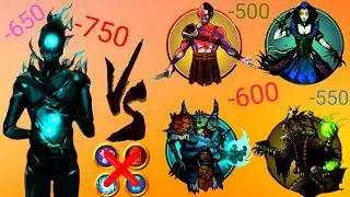 🤩БОЛЬШИЕ УРОНЫ НА 2 ЯРУСЕ ОТ ТЕНЕВОГО РАЗУМА🧠 | SHADOW FIGHT 2