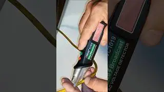 Non-contact voltage tester ANENG from AliExpress. How does it work?