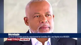 Les 14 et 15 novembre auront lieu respectivement les fun&eacute;railles d'Eric Jean-Baptiste et de MIKABEN