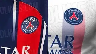 PSG Leaked 23/24 Home, Away & Third kits.