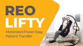Rehamo Reo Lifty Rechargeable Electric Patient Lifter/Hoist for Elders/Injured | 1 Year Warranty
