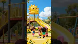 Aprendendo as Cores no Parquinho 🎡 Desenho Infantil Educativo #animaisparacriancas