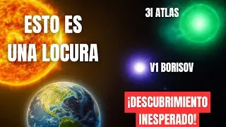 Nuevo OBJETO ERRANTE descubierto entre el 3I/ATLAS y la TIERRA. &iquest;Sonda del 3I/ATLAS o nuevo cometa?