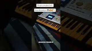 How to play we give you glory lord as we worship you on piano 🎹... #gloriousworship #howtoplaypiano