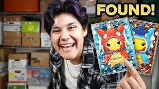 Эти карточки Pok&eacute;mon были в подвале моей мамы 😳 Найдены в кладовке