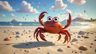 The Crab That Learned to Dance 🦀🕺 | Funny Kids Song | Ocean Adventure Rhyme