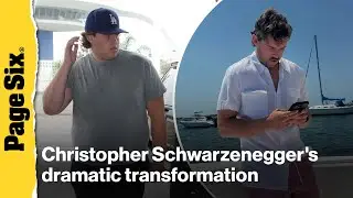 See Christopher Schwarzenegger's dramatic weight loss before-and-after pics