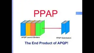 PPAP The End Product of APQP