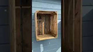 DIY Weinkisten Regal