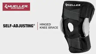 Self Adjusting Hinged Knee Brace