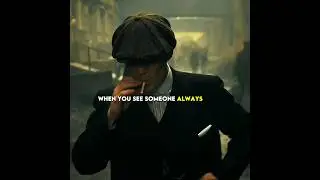 WHEN YOU SEE SOMEONE ALWAYS CALM ~ THOMAS SHELBY || QUOTES #Shorts #quotes #viralshorts