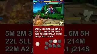 Labcoat 21 Stomp Combo corner DBFZ | Dragonball Fighterz