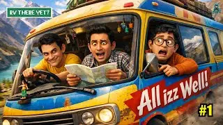 3 Idiots ka Safar In RV There Yet? 🚐 | Epic Caravan Adventure!