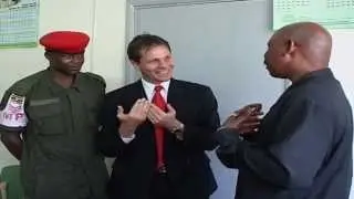 Tony Lenart training General Jeje Odongo in Conflict Resolution & Mediation (HD)