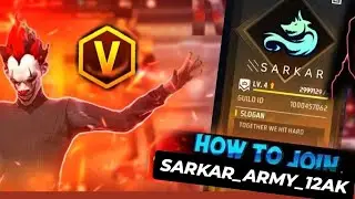 SARKARGAMING_12AK ki new video joining guild #freefire