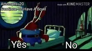 Have A Bowl Ms Cheeks (PC Bootleg) Continue & Game Over