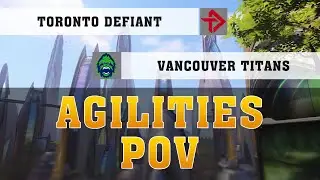 AGILITIES GENJI POV ● Toronto Defiant Vs Vancouver Titans ● [2K] OWL POV