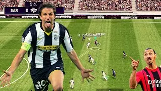 A. Del Piero copy Zlatan Ibrahimovic Passing Skill 🦁 Pes 2021 Mobile #shorts #pes #icon #trick