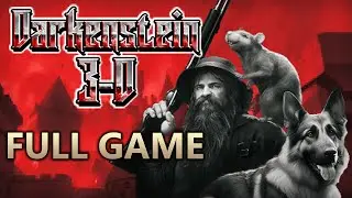 Darkenstein 3D Gameplay Walkthrough - Full Game (Hard, All Secrets)